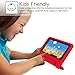 Fintie Case for Amazon Fire HD 8 (2016 6th Generation), [Kiddie Series] Shock Proof Light Weight Convertible Handle Stand Cover Kids Friendly for Fire HD 8 Tablet (2016 6th Gen Only), Red