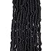 Stamped Glorious Crochet Hair Pre Looped 14 Inch Bomb Twist Crochet Hair for black women kinky Passion Twist Mini Twist Hair with Curly End (4 Packs)