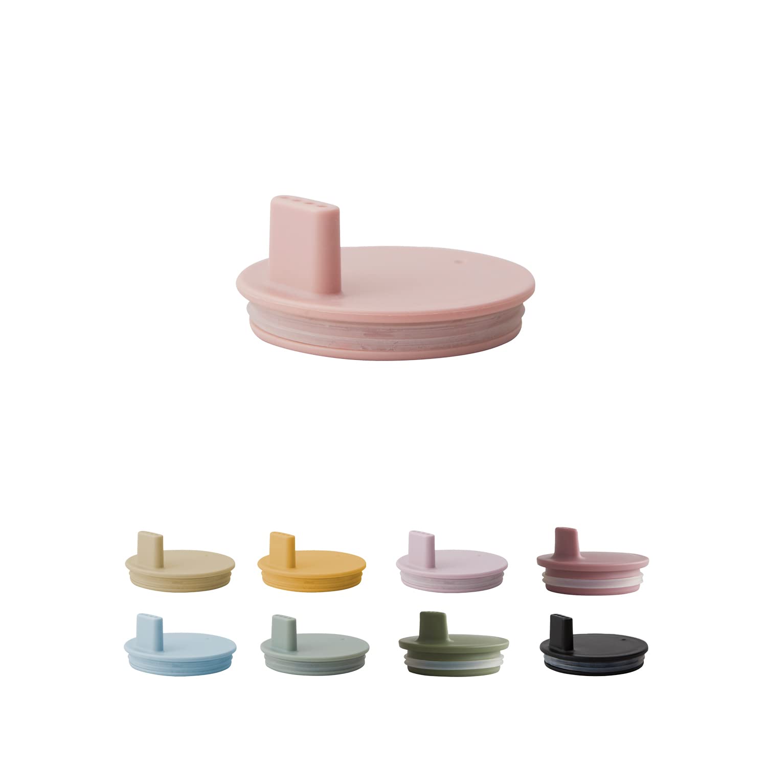 Design Letters Drink Lid for Ecozen Sippy Cup | Baby Cup Accessories | BPA/BPS Free Toddler Cup Drink Lid | Kids Tumbler Lid Tight Fit, Dishwasher Safe | Kids Training Cup Lid