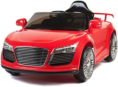 Upgrated Model Audi R8 Sport Style Kids Ride on Toy Car, Remote Control, Lights, Music by Kidsviponline