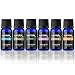 NATRÄL Relax Set of 6, 100% Pure and Natural Essential Oil, 6/10ml Bottles
