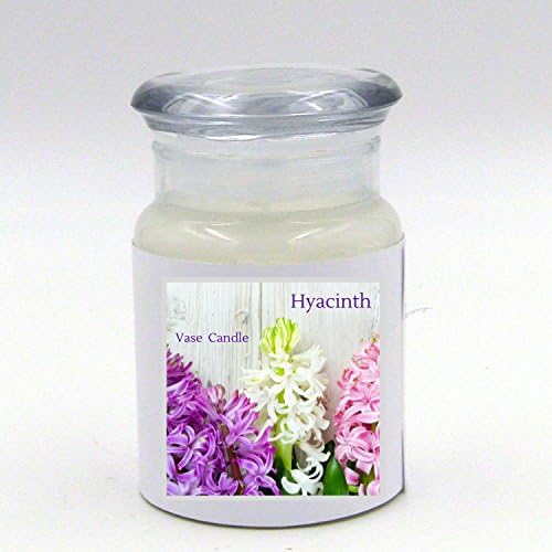 Hyacinth Vase Candle - A floral aroma of fresh hyacinth flowers. (Jar)
