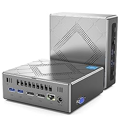 KAMRUI Mini PC, Intel Core i7-10710U
