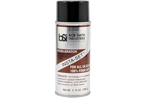 BOB SMITH INDUSTRIES BSI Glues: Insta-Set Aerosol Accelerator 4.4 oz (125mg)