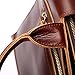 Leathario Mens Retro Leather Briefcase Laptop Bag Business Messenger Bag Cowhide Bag
