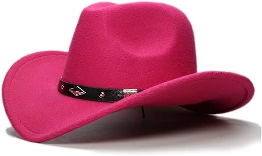 magenta hat