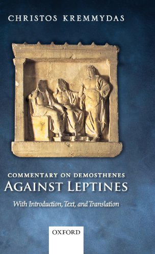 Commentary on Demosthenes Against Leptines: With Introduction, Text, and Translation