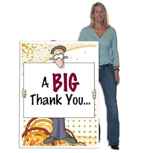 Awesome 30 Jumbo Thank You Card