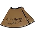 All Four Paws Comfy Cone Pet Cone for Dogs, Cats, X-Small, Tan - Comfortable Soft Dog Cone Collar Alternative for After Surgery, Wound Care, Spay, Neuter - Dog and Cat Recovery Elizabethan-Collar