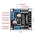 DROK L298N Motor Drive Controller Board DC Dual H-Bridge Robot Stepper Motor Control and Drives Module for Arduino Smart Car Power UNO MEGA R3 Mega2560 Duemilanove