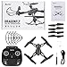 iBaseToy RC Quadcopter Drone with Camera Live Video 720P HD Altitude Hold Equipped with Headless Mode Gravity Sensor RTF Helicopter for Beginner