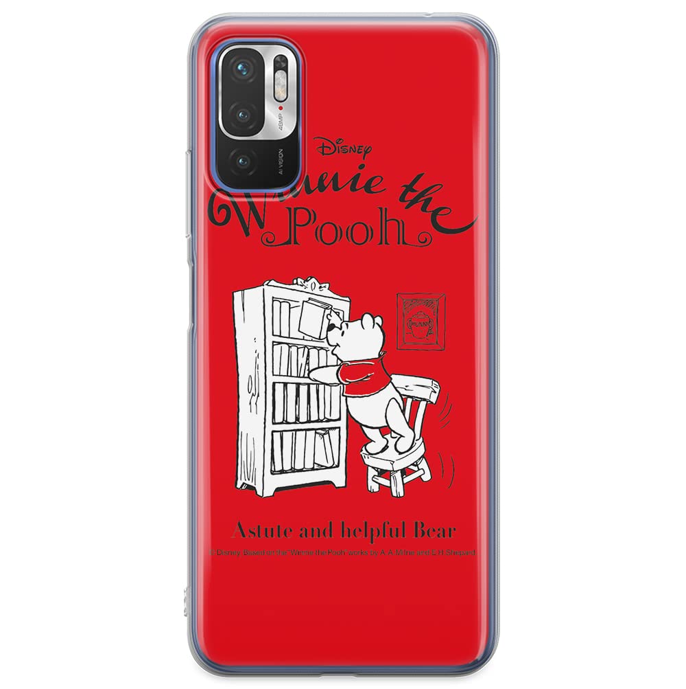 ERT GROUP mobile phone case for Xiaomi REDMI NOTE 10 5G / POCO M3 PRO original and officially Licensed Disney pattern Winnie the Pooh and friends 018, case made of TPU