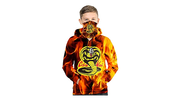 cobra kai moletom com capuz amazon