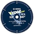 Bosch DCB1284CD 12" 84 Tooth Edge Circular Saw Blade for Composite Decking