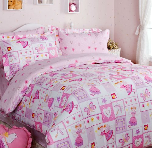 Princess Mononoke Duvet Cover Set Pink Girls Bedding Kids Bedding, Twin Size