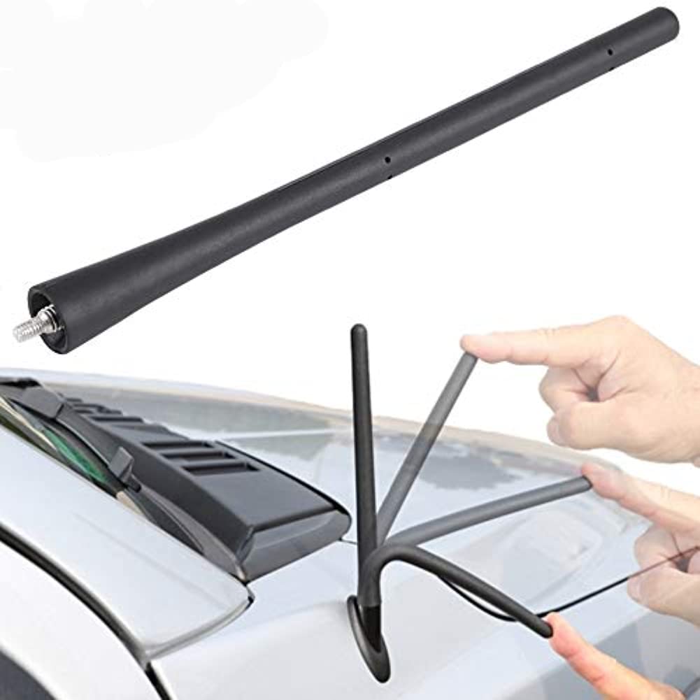 Car aradio erial antenna, 7 inch car flexible antenna mast for 1995-2005