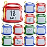 18 Pack Mini Doodle Pads for Kids Toy Magnetic