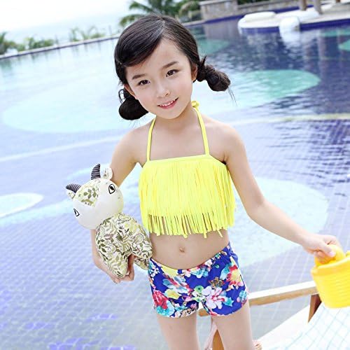 Amazon Emono イイモノ キッズ水着 ビキニ 女の子水着 女児水着 キッズ水着 女の子用水着 可愛い ミズギ スクール セパレート キッズ 水着 こども水着 Xxl 水着 通販