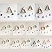 Handfly Cotton Star Garland Bunting Banner Hanging Decoration for kids room bedroom playroom nursery roon Birthday baby shower Mosquito Net Bed Canopy crib moible