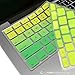 TOP CASE - Faded Ombre Series Keyboard Cover Skin Compatible with MacBook 13