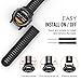 Band for Garmin Fenix 3 / Fenix 3 HR, Soft Silicone Wristband Replacement Watch Band for Garmin Fenix 3 / Fenix 3 HR Smart Watch (Army Green)
