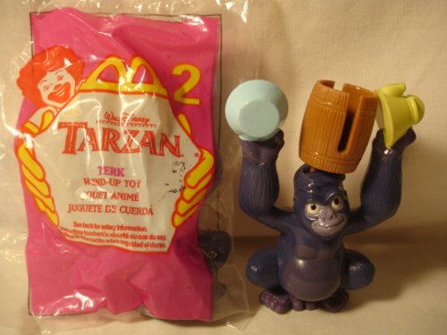 MCDONALDS HAPPY MEAL 1999 TARZAN #2 TERK FIGURE