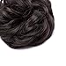 Messy Hair Bun Extensions Synthetic Updo Chignons Donut Elastic Bride Bun Ponytail Scrunchy Hairpiece Wig Accessory for Women 45g Medium Brown-Thickerthumb 4