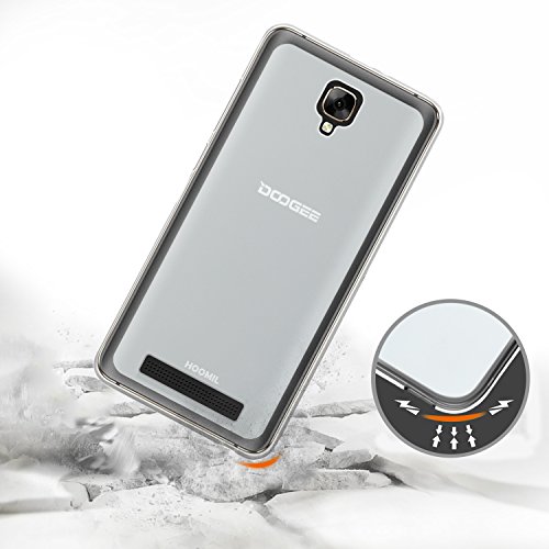 HOOMIL Doogee X10 Case Soft TPU Slim Protective Clear Case for Doogee X10 Phone Cover (Crystal) - HU3216 - Thumbnail 6