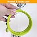 Egg Rings Silicone NonStick New 4 Pack-Perfect Round NonStick Fried Egg Mold Cooking Rings Pancakes Molds For Breakfast, Lunch, Dinner - 4 Color no More Eggy Pan Mess