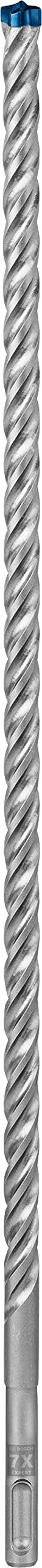 Bosch 1x EXPERT SDS plus-7X Hammer Drill Bit (for Soft stone, Hard stone, Ø 12.00 mm, Professional Accessory Rotary Hammer Drill)