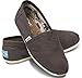 Toms Women's Classic Canvas Ash Slip-on Shoe - 7.5 B(M) US