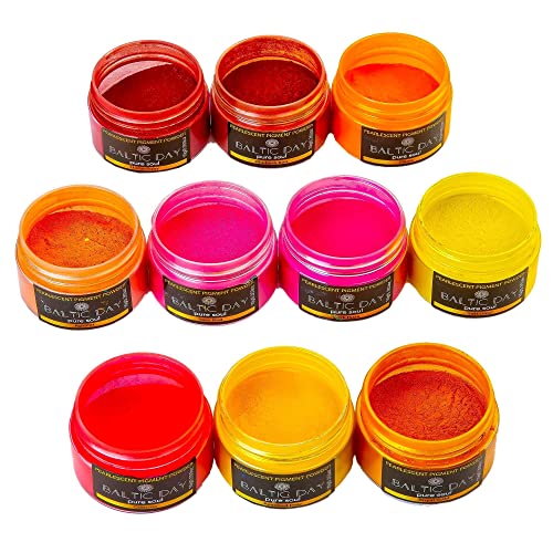 Mica Powder Set 75 Color Jars of Metallic Micas and Chameleon Powders