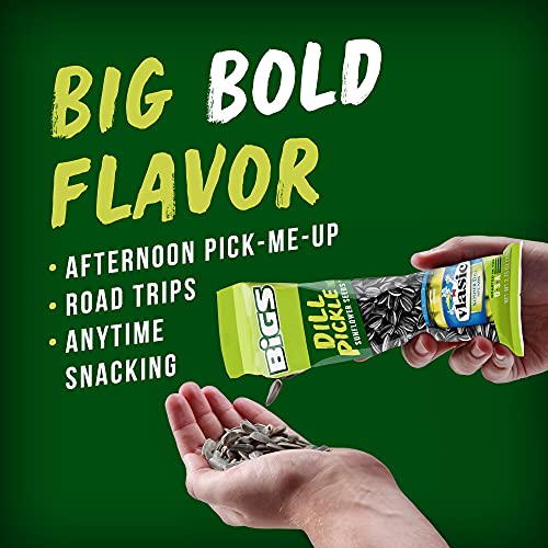 BIGS SUNFLOWER SEEDS SLAMMER, VLASIC DILL PICKLE FLAVOR, 2.75 OZ.