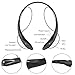 Bluetooth Headphones, Rymemo Shine Like Diamond Surface Wireless Bluetooth Headset Sports Earphones w/ Mic HD Stereo In Ear Earbuds for Gym Running Workout Headsets, Black
