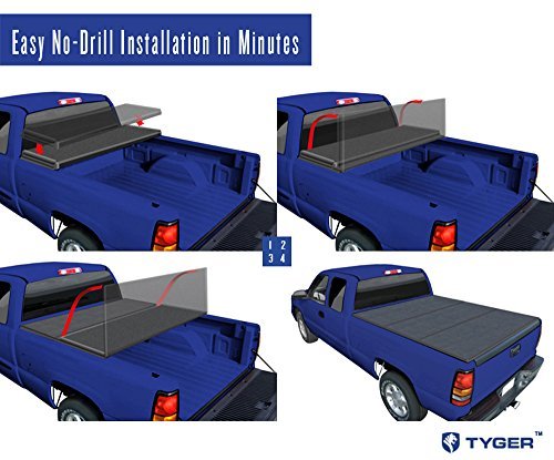Tyger Auto T3 Tri-Fold Truck Bed Tonneau Cover TG-BC3C1039 Works with 2015-2019 Chevy Colorado/GMC Canyon | Fleetside 5' Bed