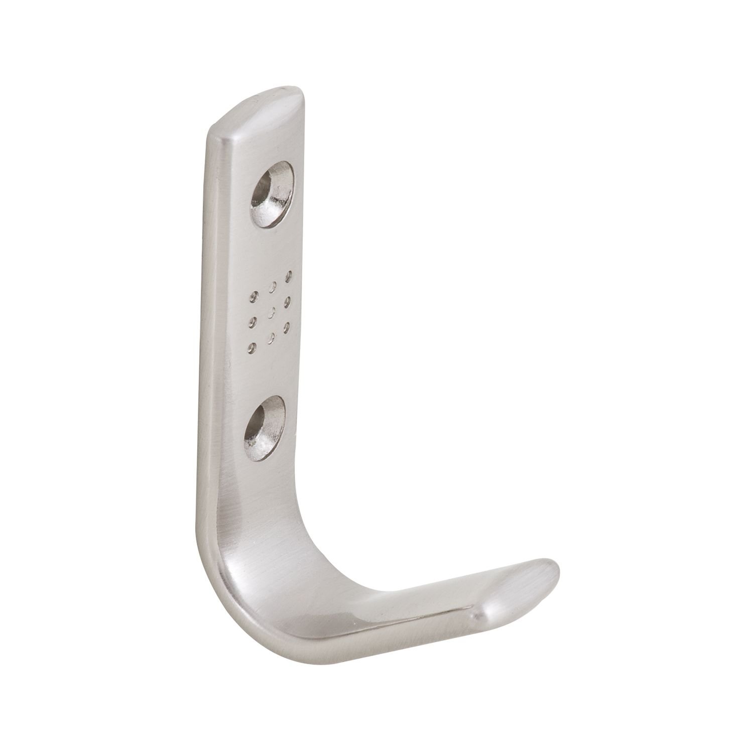 Siro Coat Hooks Gamma Width 18 mm. Height: 69 mm Stainless Steel Effect, 1607/21