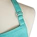 DII Everyday Basic Kitchen Collection, Chef Apron, Aqua