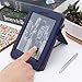 WALNEW Case for Kindle Paperwhite 10th Gen, 2018 - PU Leather Stand Case Smart Cover with Hand Strap Only Fits All-New Kindle Paperwhite 10th Generation 2018 Released (Model No. PQ94WIF), Navy Blue