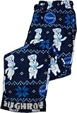 Pillsbury - Mens Pillsbury Doughboy Print Microfleece Sleep Lounge Pant