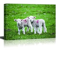Canvas Wall Art Easter Day Theme Canvas Prints Home Artwork Decoration for Living Room Bedroom - 12x18 inches