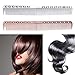 SKYPIA 1pcs Anti-static Stainless Steel Hair Combs Hair Styling Hairdressing Barbers Combs (Rose Gold)