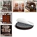 16 Heavy-Duty Felt Furniture Pads 2” 1/4” Thick X-Protector! Round Felt Pads for Furniture Feet - The Best Felt Floor Protectors for Furniture to Prevent Scratches. Protect Your Hard Floor! (Brown)