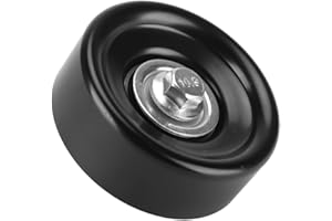 Drive Belt Idler Pulley Belt Tensioner Pulley - Compatible for Hyundai Santa Fe GLS 2.7L V6 - Gas 2007-2009 - Replace Part 25