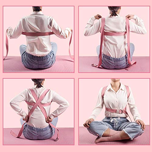 Minear-Yoga-Blocks-Set-2-Yoga-Stones-1-Yoga-Strap-Soft-Non-Slip-Density-EVA-Pilates-Foam-Stone-for-Women-Meditation-Improve-Strength-and-Balance