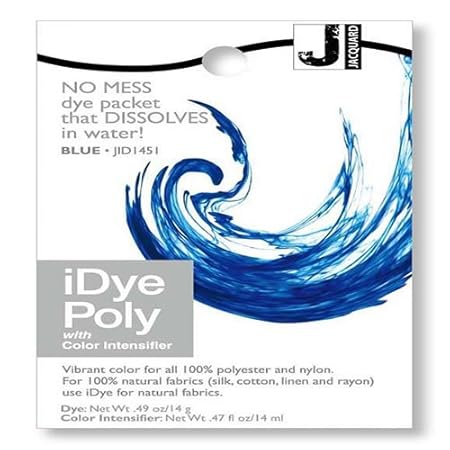 iDye Poly Blue - For Polyester And Nylon Fabrics
