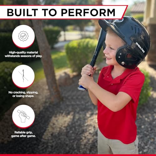 Grip-N-Rip II Softball Bat Taper Non-Slip Ergonomic Grip for Secure Hold Durable & Long-Lasting Easy Installation Fits Most Softball Bats Ideal for Enhanced Comfort & Performance