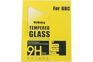 KOCAK GOLD Anti Scratch 9H Tempered Glass for Gameboy Advance Color for GB GBA SP GBC GBP Console Screen Protector Film Guard (for GBC)