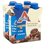 Atkins Ready To Drink Shake, Dark Chocolate Royale, 11 Ounce, 4 Count