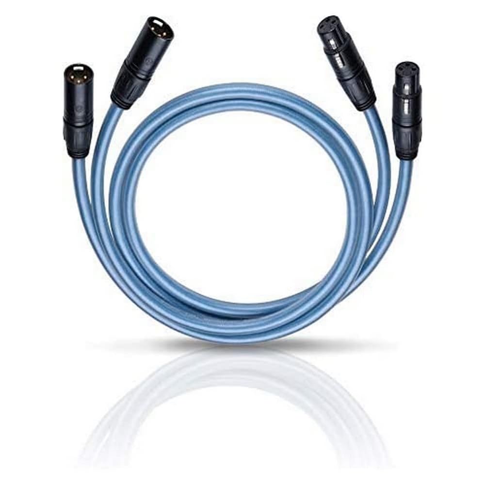 Oehlbach XXL Series 2 X NF Audio Cable with XLR Speaker Connectors, 1.00 m Blue