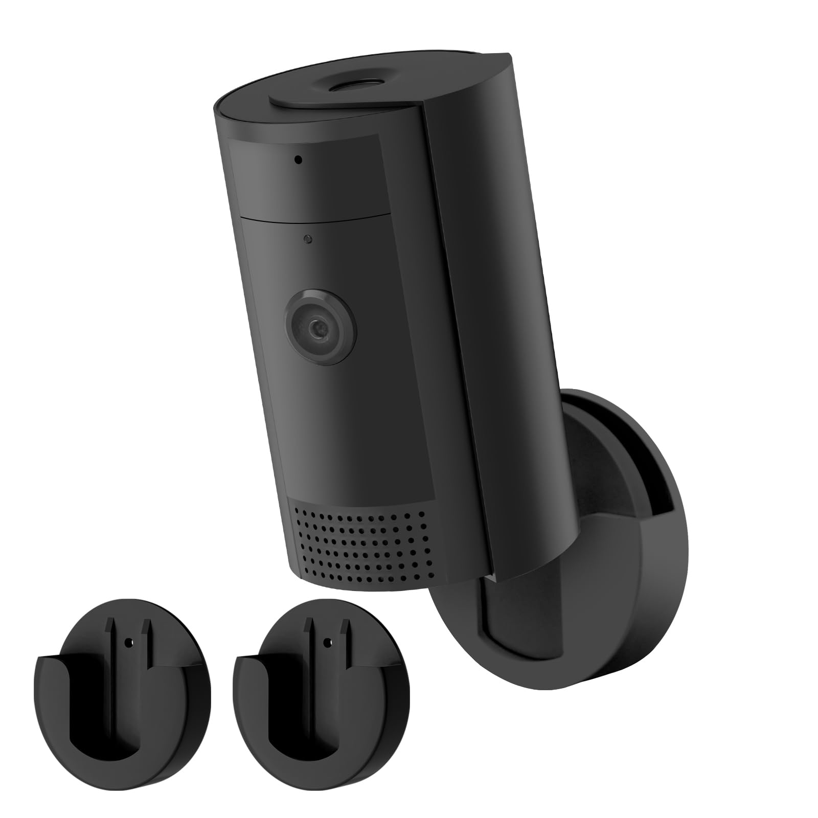 View 1 of 2 Pack Adhesive Wall Mount for Indoor Cam(1st Gen and 2nd Gen), Two Ways Easy Installation with Strong Tape and Screws, No Drilling, No Screws, Convenient and Practical Mount by ALERTCAM